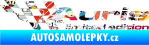 Samolepka Auris limited edition levá Sticker bomb