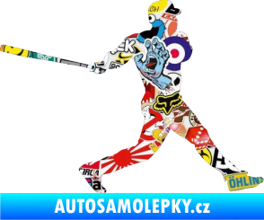 Samolepka Baseball 002 pravá Sticker bomb