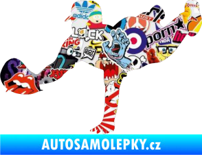 Samolepka Baseball 016 levá Sticker bomb