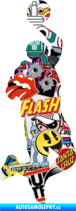 Samolepka Basketbal 010 pravá Sticker bomb