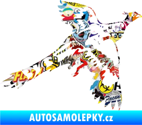 Samolepka Bažant 001 pravá Sticker bomb