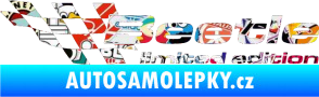 Samolepka Beetle limited edition levá Sticker bomb