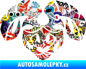 Samolepka Beran zvěrokruh 003  Sticker bomb