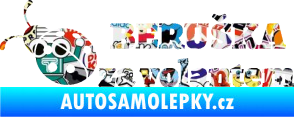 Samolepka Beruška za volantem Sticker bomb