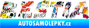 Samolepka Bestia Sticker bomb