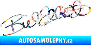 Samolepka Podpis Bill Elliott  Sticker bomb