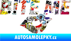Samolepka Bite me  Sticker bomb