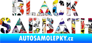 Samolepka Black Sabbath 001 Sticker bomb