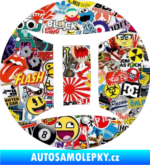 Samolepka Blíženci 001 - horoskop Sticker bomb