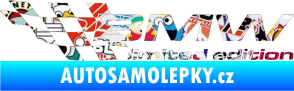Samolepka BMW limited edition levá Sticker bomb