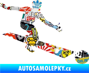 Samolepka Bowling 001 pravá Sticker bomb