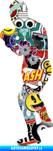Samolepka Boxer 004 levá Sticker bomb
