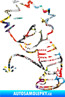 Samolepka Boy čůrá 002 levá Sticker bomb