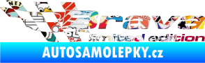 Samolepka Brava limited edition levá Sticker bomb