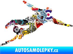 Samolepka Bungee jumping 001 pravá Sticker bomb