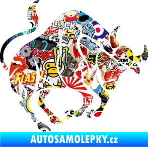 Samolepka Býk zvěrokruh 004 pravá Sticker bomb