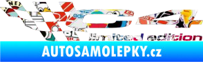 Samolepka C4 limited edition levá Sticker bomb
