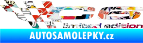 Samolepka C6 limited edition levá Sticker bomb