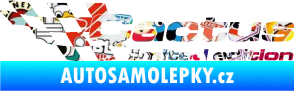 Samolepka Cactus limited edition levá Sticker bomb