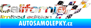 Samolepka California limited edition pravá Sticker bomb