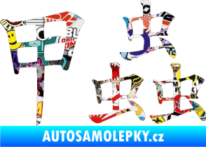 Samolepka Čínský znak Beetle Sticker bomb