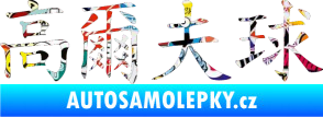 Samolepka Čínský znak Golf Sticker bomb