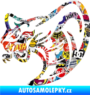 Samolepka Cobra 007 levá Sticker bomb