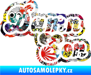 Samolepka Damn Son Sticker bomb