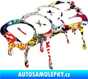 Samolepka Dope Sticker bomb