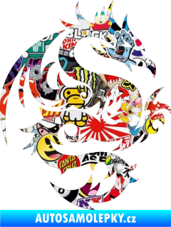 Samolepka Dragon 015 pravá Sticker bomb