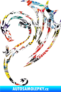 Samolepka Dragon 043 levá Sticker bomb