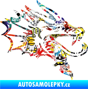 Samolepka Dragon 046 pravá Sticker bomb