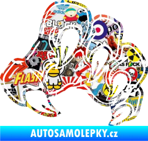 Samolepka Drápy 001 pravá Sticker bomb
