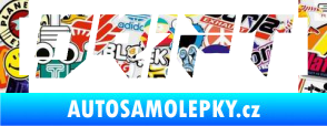 Samolepka Drift 006 nápis Sticker bomb