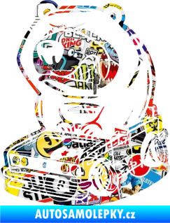 Samolepka Drift bear Sticker bomb