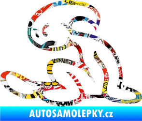 Samolepka El nino levá Sticker bomb