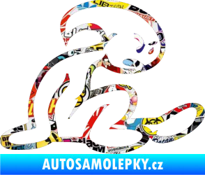 Samolepka El nino pravá Sticker bomb