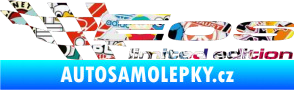 Samolepka Eos limited edition levá Sticker bomb