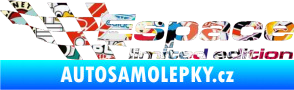 Samolepka Espace limited edition levá Sticker bomb