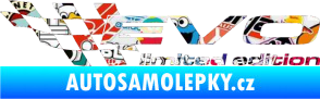 Samolepka Evo limited edition levá Sticker bomb