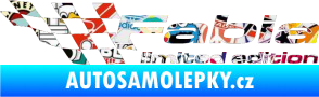Samolepka Fabia limited edition levá Sticker bomb