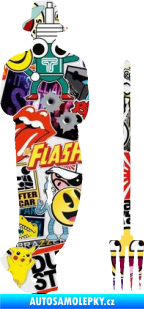 Samolepka Farmář 001 pravá Sticker bomb