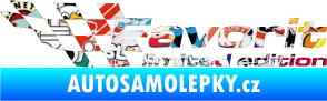 Samolepka Favorit limited edition levá Sticker bomb