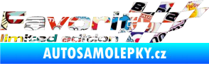 Samolepka Favorit limited edition pravá Sticker bomb