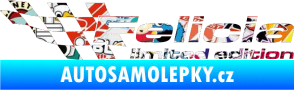 Samolepka Felicia limited edition levá Sticker bomb