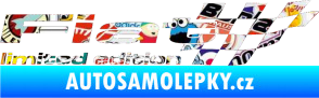 Samolepka Fiat limited edition pravá Sticker bomb