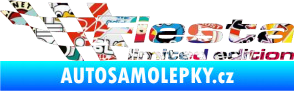 Samolepka Fiesta limited edition levá Sticker bomb