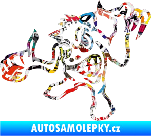 Samolepka Formelák levá Sticker bomb