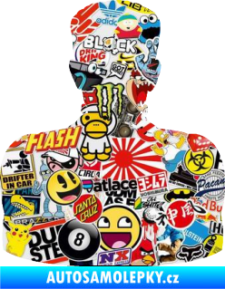 Samolepka Frankenstein  Sticker bomb