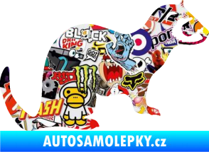 Samolepka Fretka 001 pravá Sticker bomb